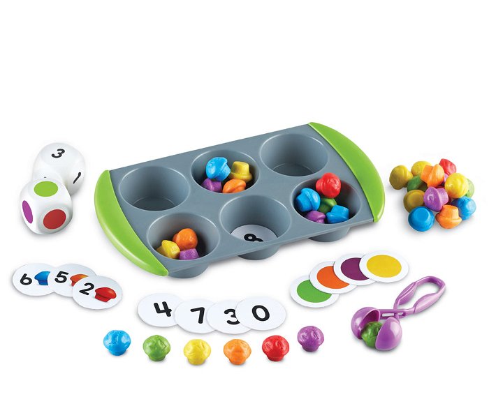 Sorteringssæt - Mini Cupcakes
