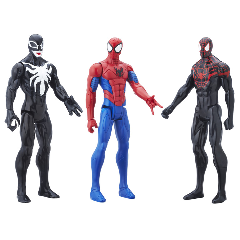 Spider-Man - Titan Hero Series Kollektion 3-Pak
