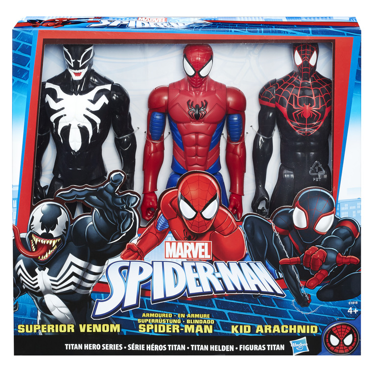 Spider-Man - Titan Hero Series Kollektion 3-Pak