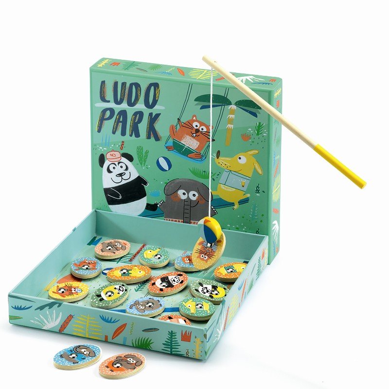 Spillemagasin LudoPark (fra 2-3-aar) - Inkl. 4 spil