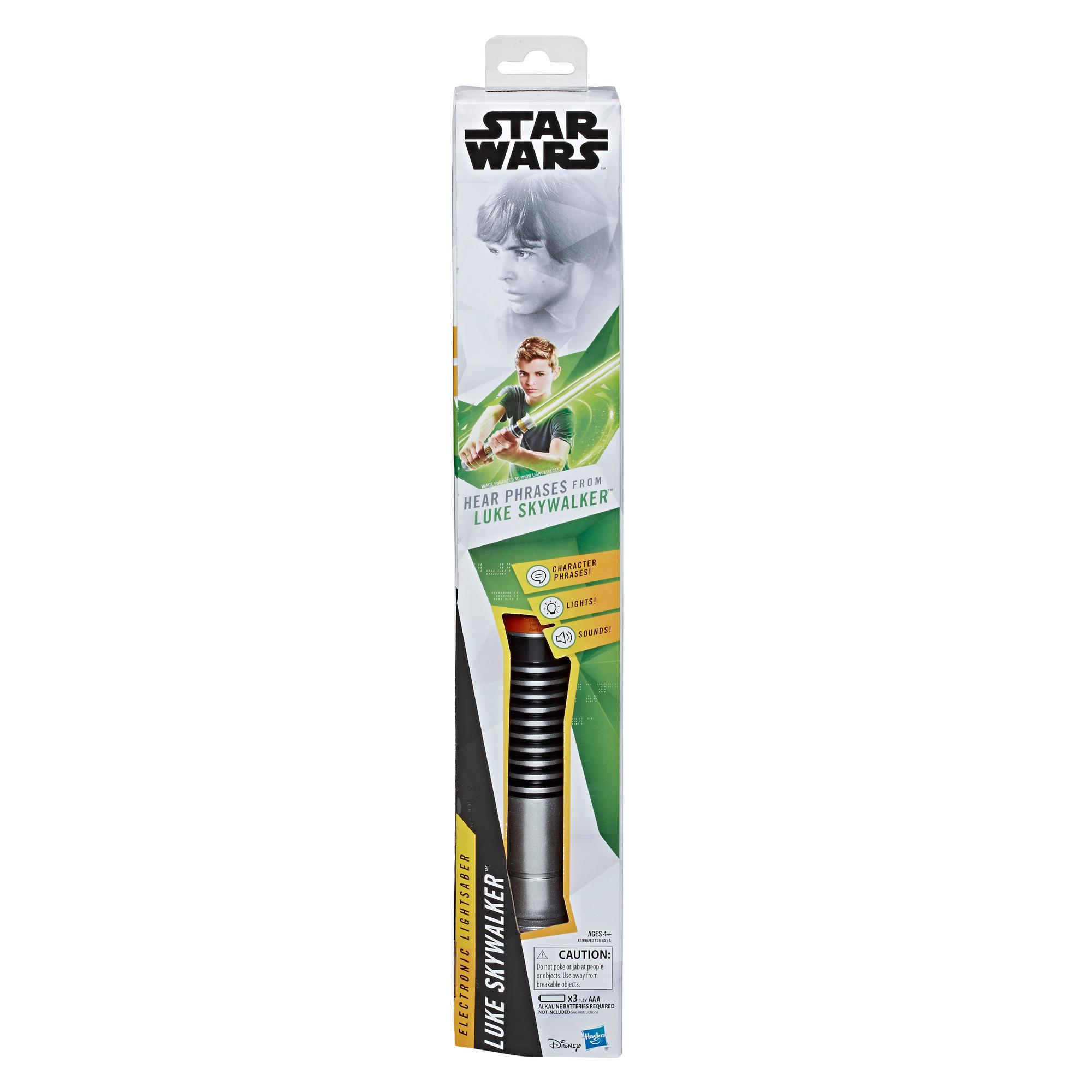 Star Wars - Role Play Grønt Elektronisk Lyssværd - Luke Skywalker (E3996)