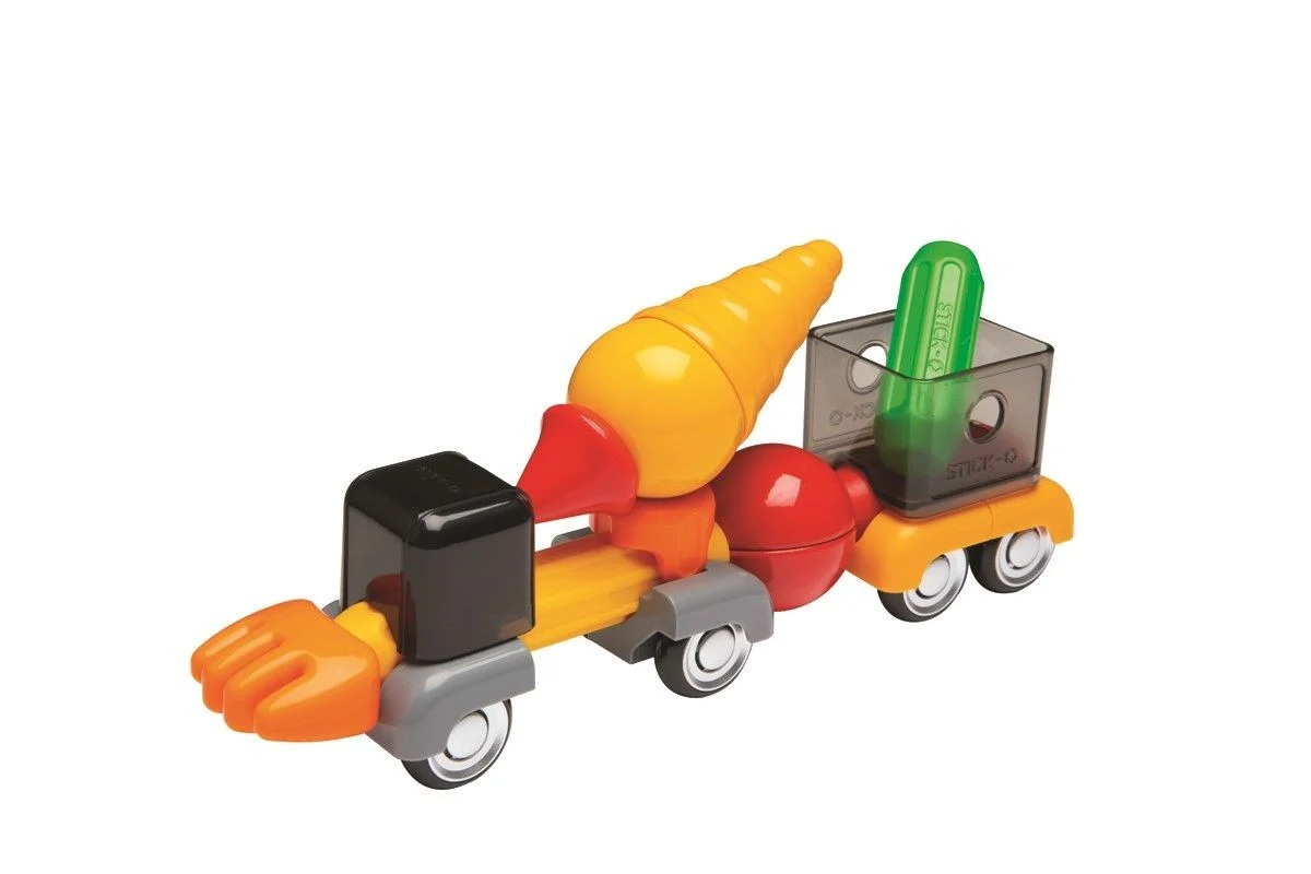 Stick-O - Byggeplads Sæt, 26 dele (902004)
