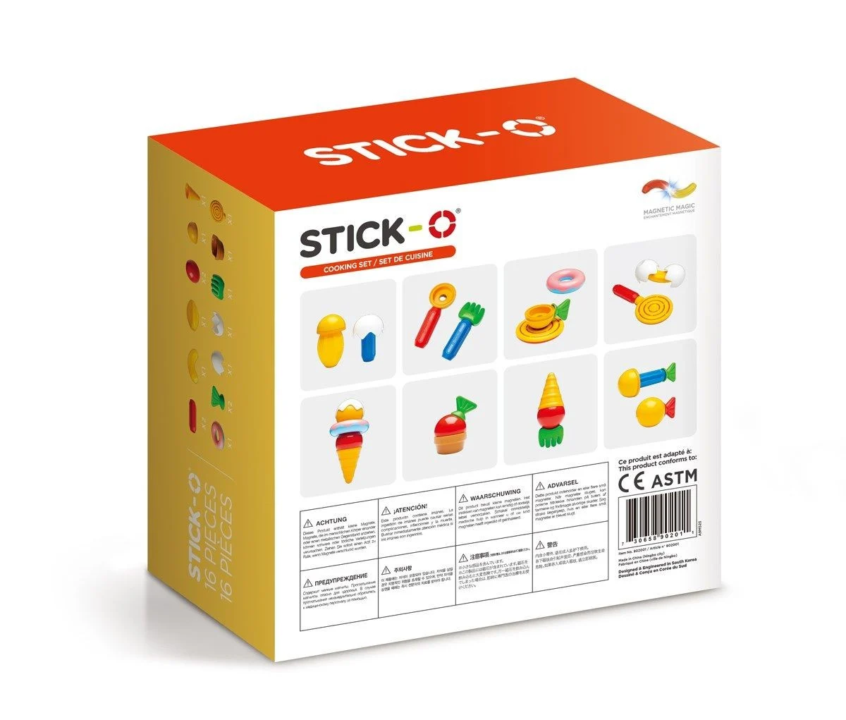 Stick-O - Køkkensæt 16 dele (902001)