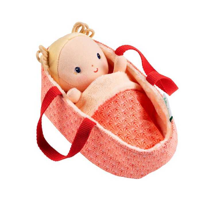 Stofdukke med lift, 22 cm. - Anais