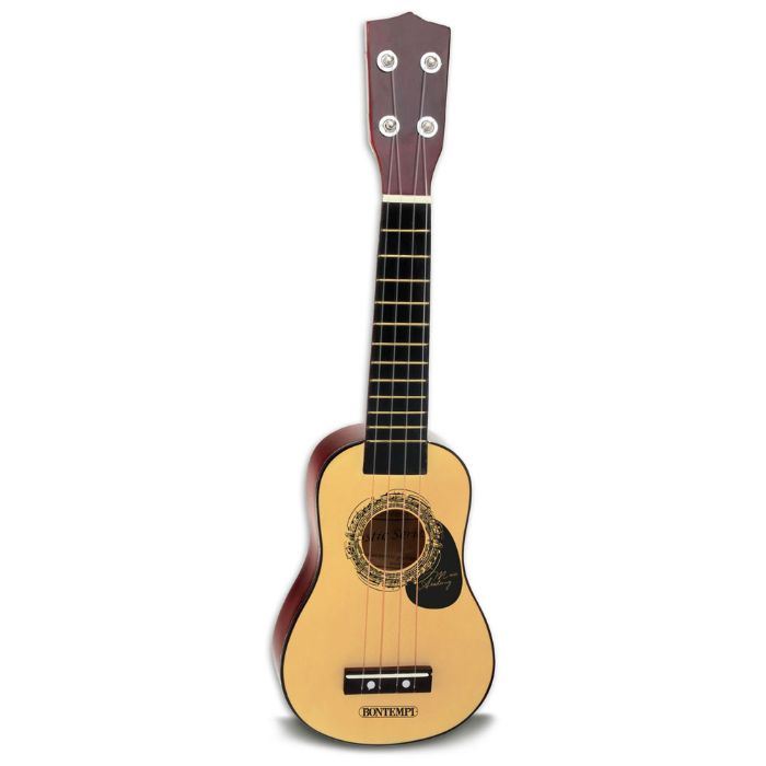 Ukulele i træ, 52,5 cm (215330)