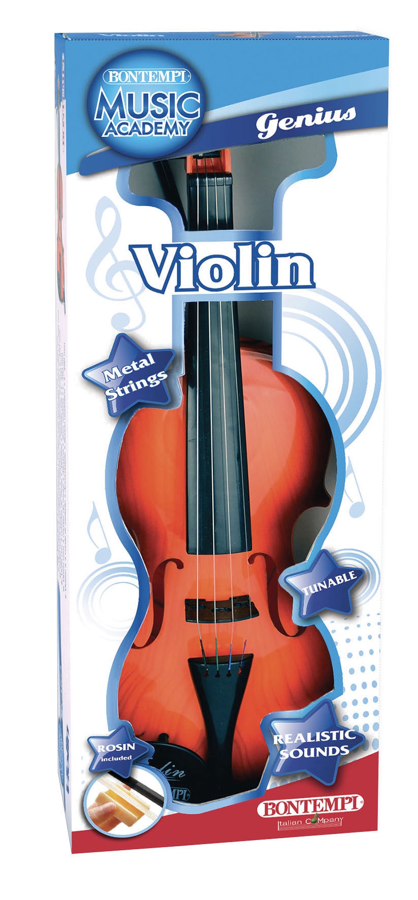 Violin med 4 strenge og bue (291100)