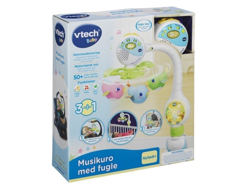 Vtech - Baby Musikuro med fugle DK