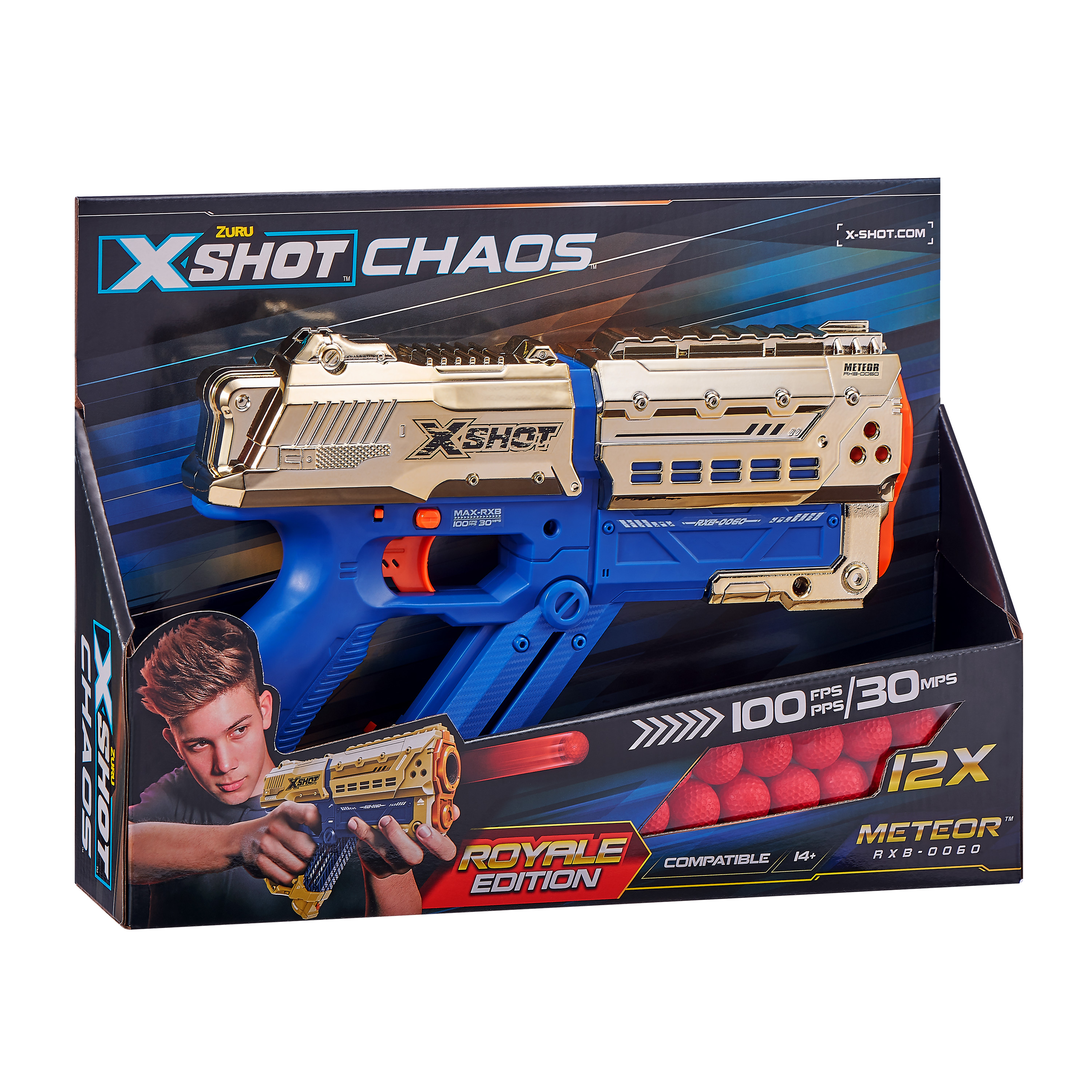 X-Shot - Chaos - Golden Meteor Blaster