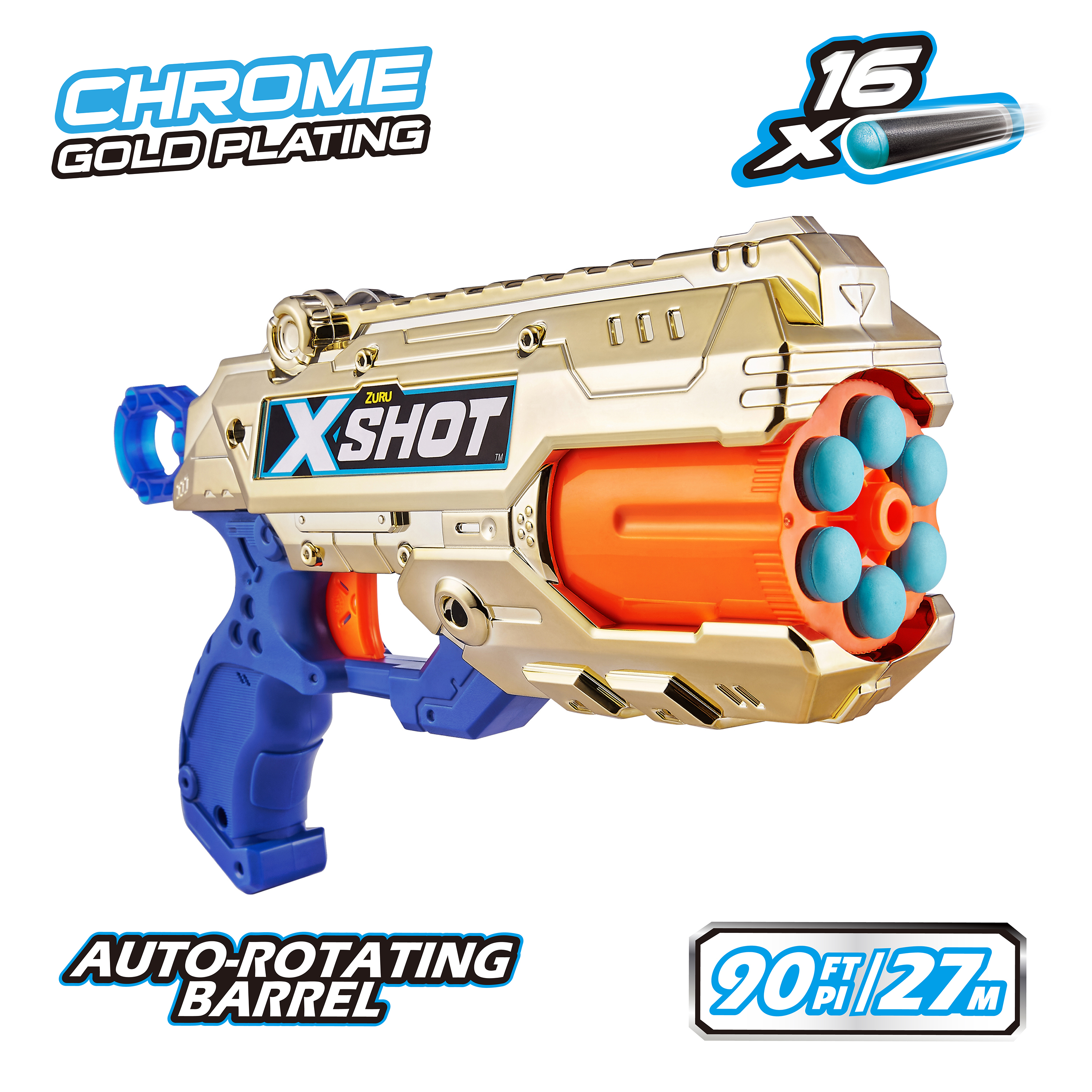 X-SHOT - Gold Reflex 6