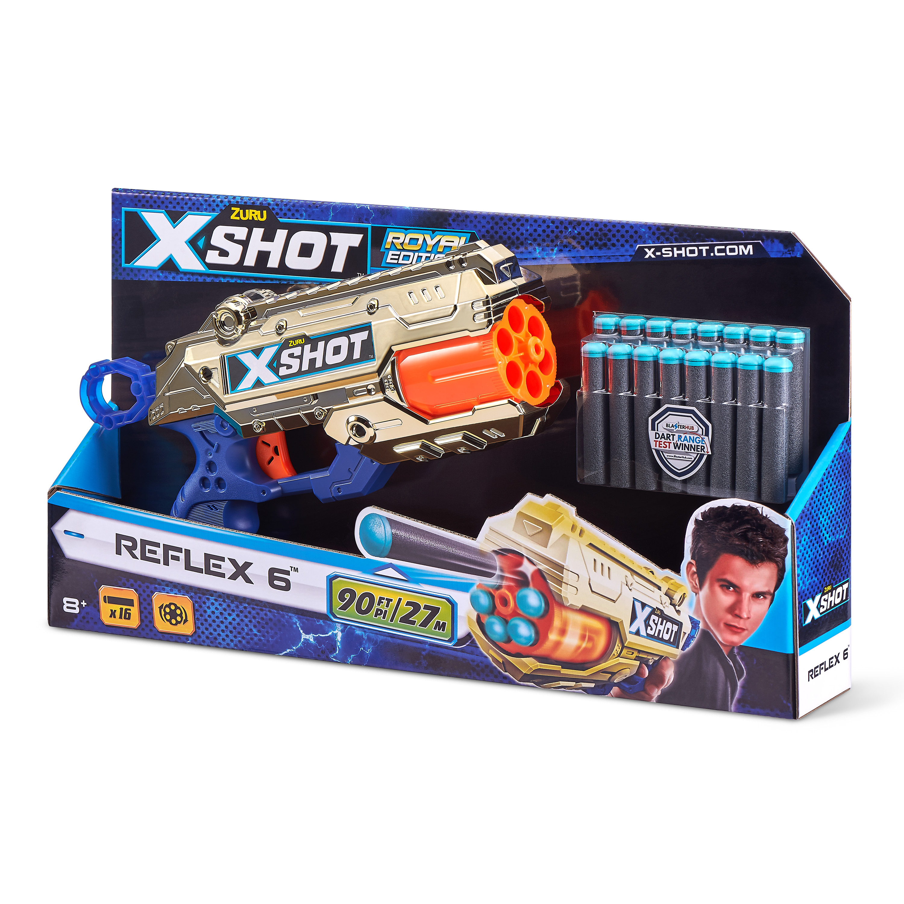 X-SHOT - Gold Reflex 6