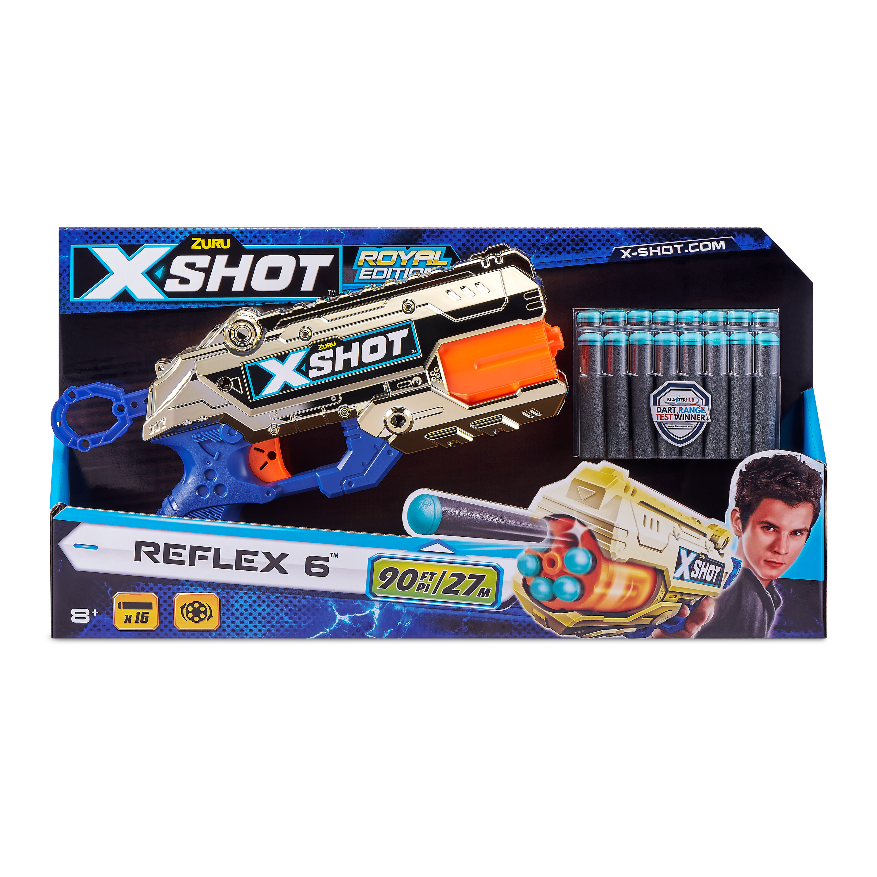 X-SHOT - Gold Reflex 6