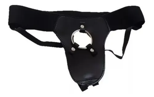 Imagen del producto Arnés con Argolla Sin Dildo Unitalla Ajustable Bondage en color Sin Dildo