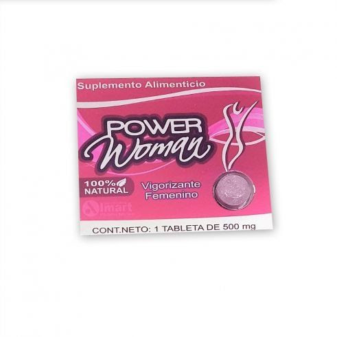 Power Woman® - Suplemento Vigorizante Femenino (1 Pastilla)