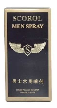 Imagen del producto Scorol Men Spray Retardante Eyaculación Precoz Erección en color Spray