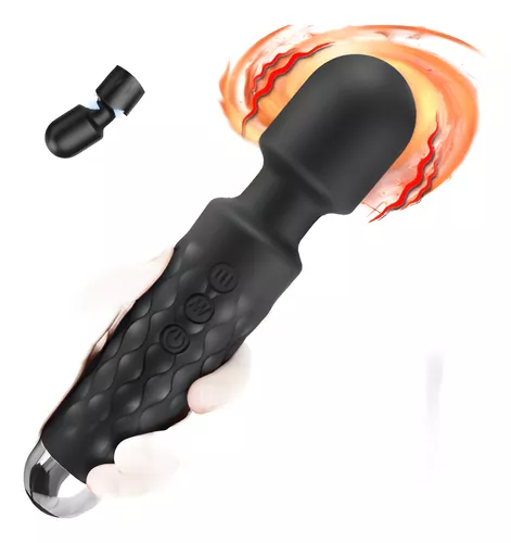 Imagen del producto Vibrador Recargable de 20 Modos para Estimulación del Punto G y Clítoris en color Negro