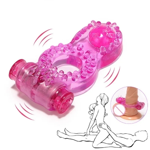 Imagen del producto Anillo Vibrador Hot Pink en color Rosa