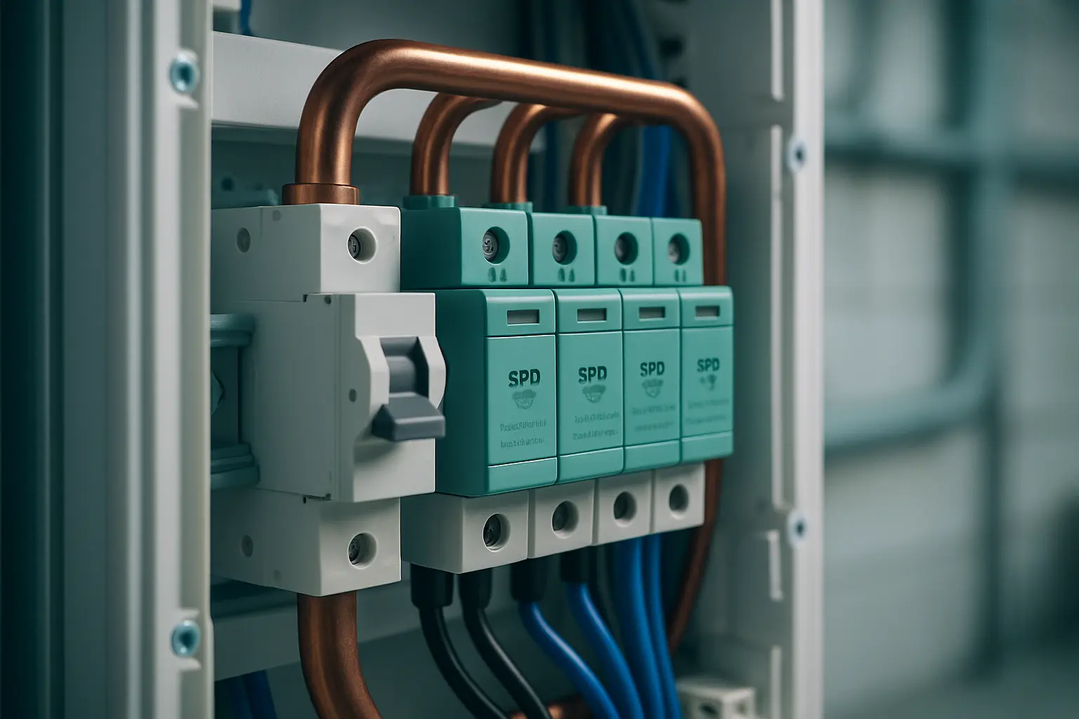 SPD typ 1, 2 a 3: umístění v instalaci a energetická koordinace