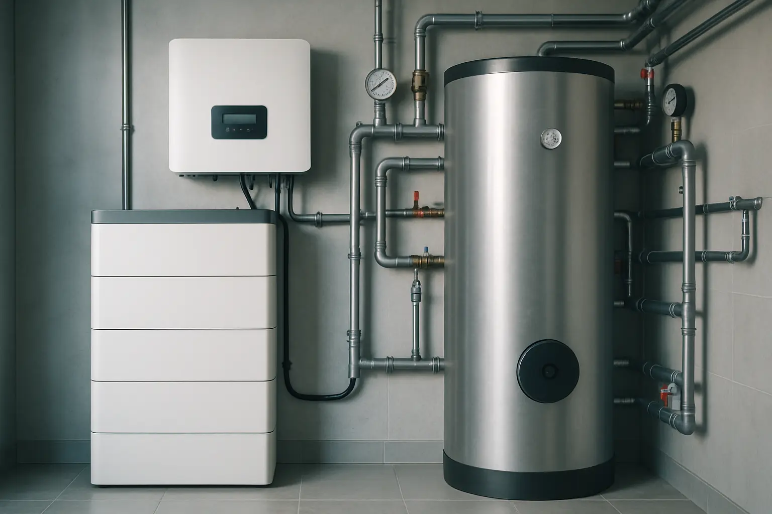 Akumulace energie v budovách: baterie, nádrže a PCM v číslech
