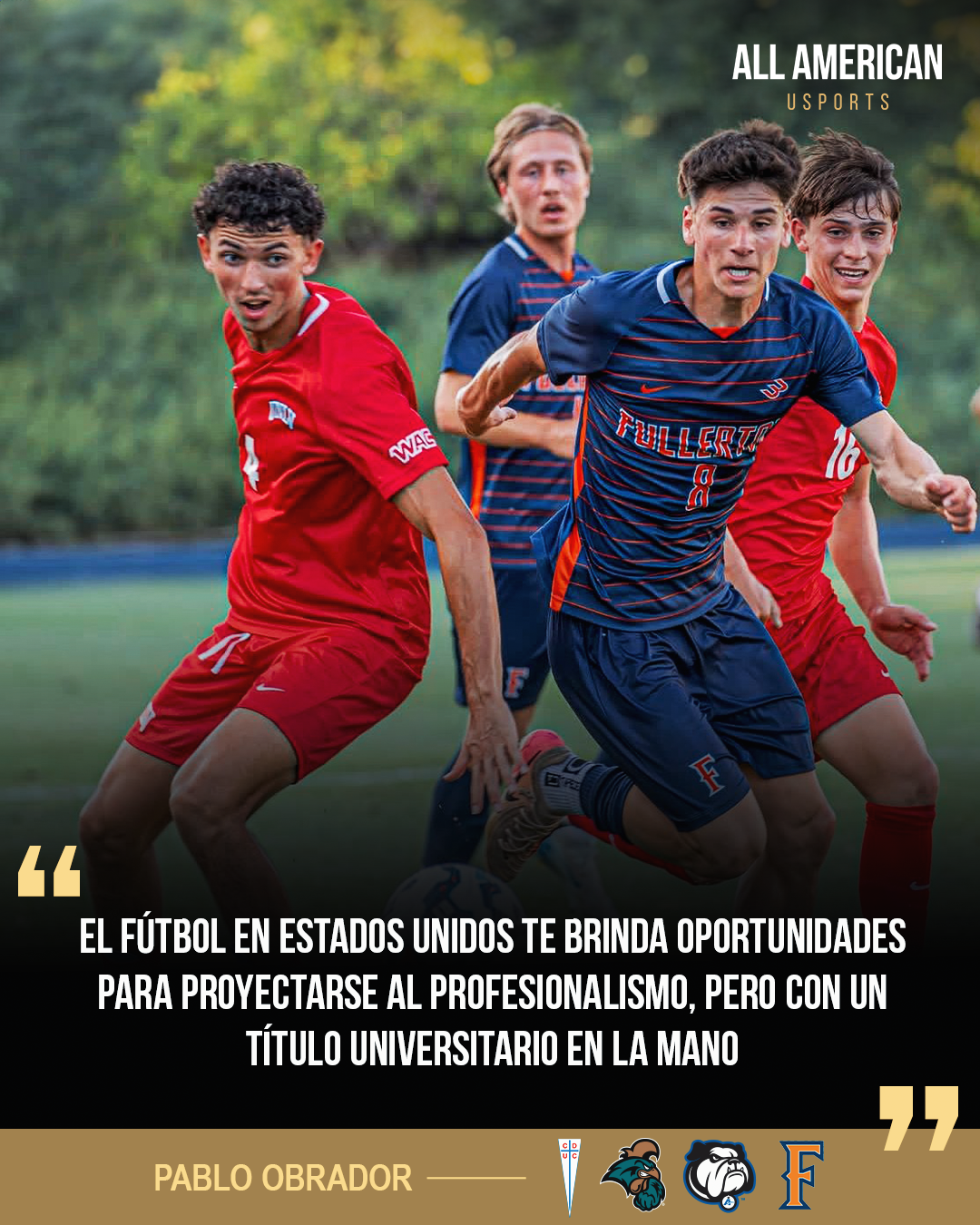Testimonio de un jugador de All American Usports