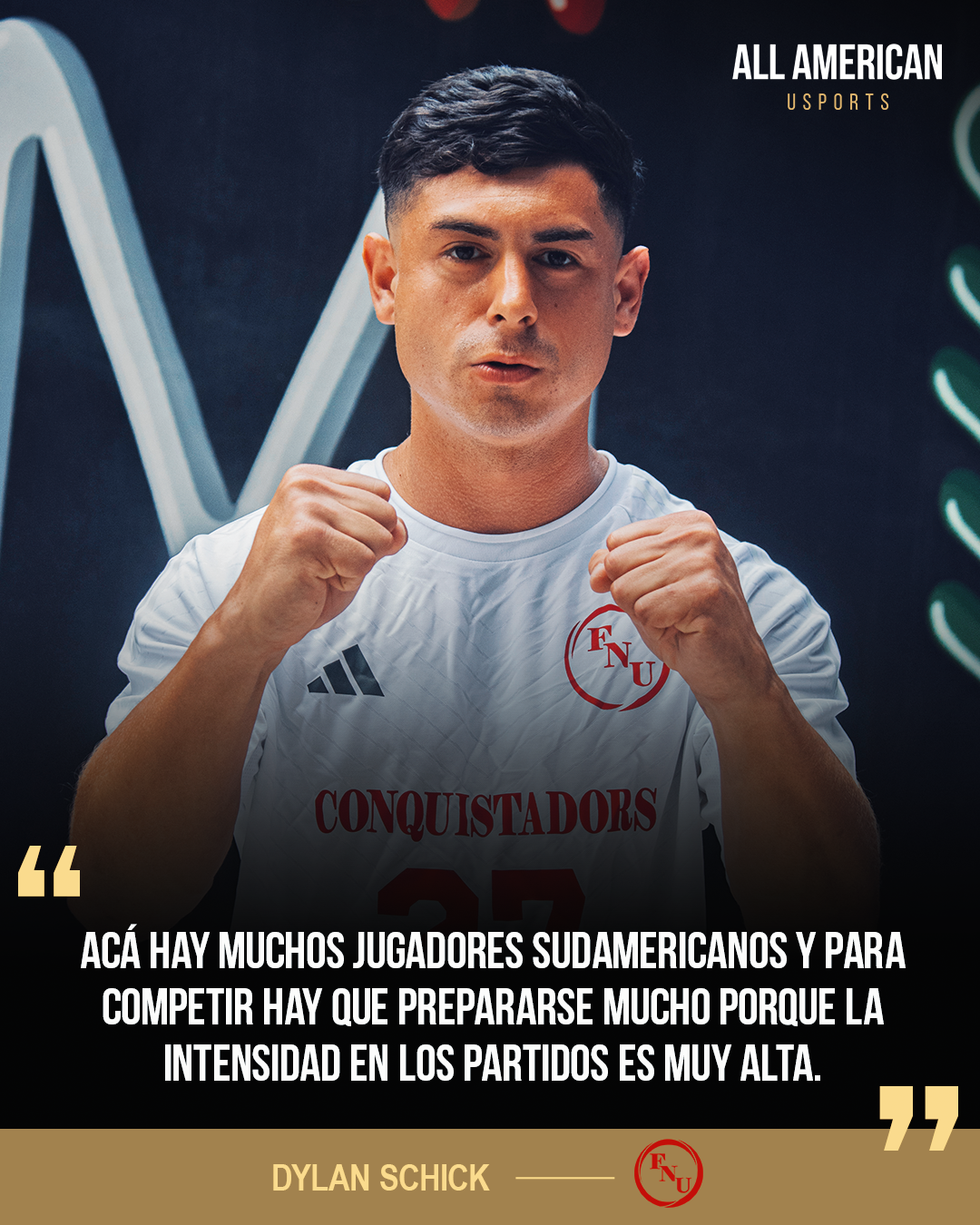 Testimonio de un jugador de All American Usports