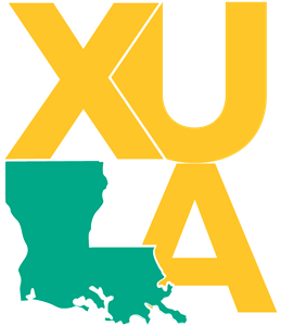 Logo de la universidad: Xavier University 
