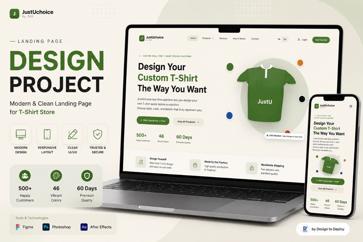 Demo shop Shirt with custom