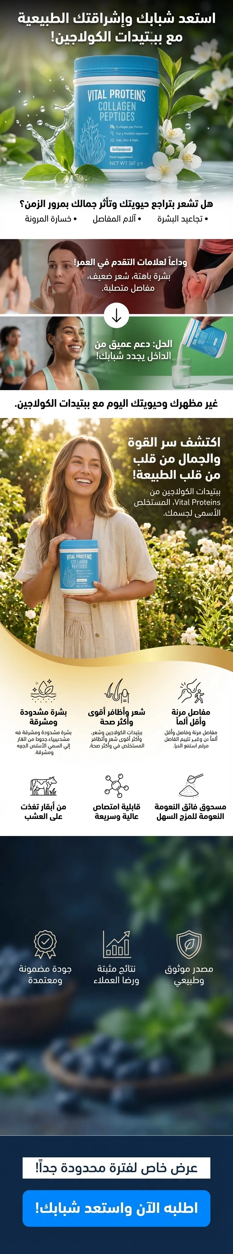 نموذج صفحة هبوط للإلكترونيات والإكسسوارات التقنية