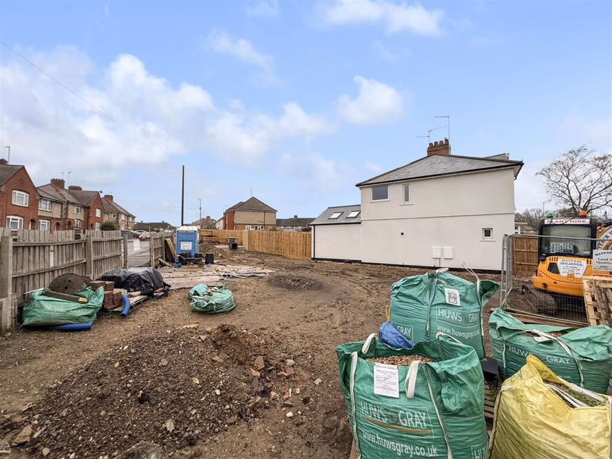 Plot with planning for sale, Rushden