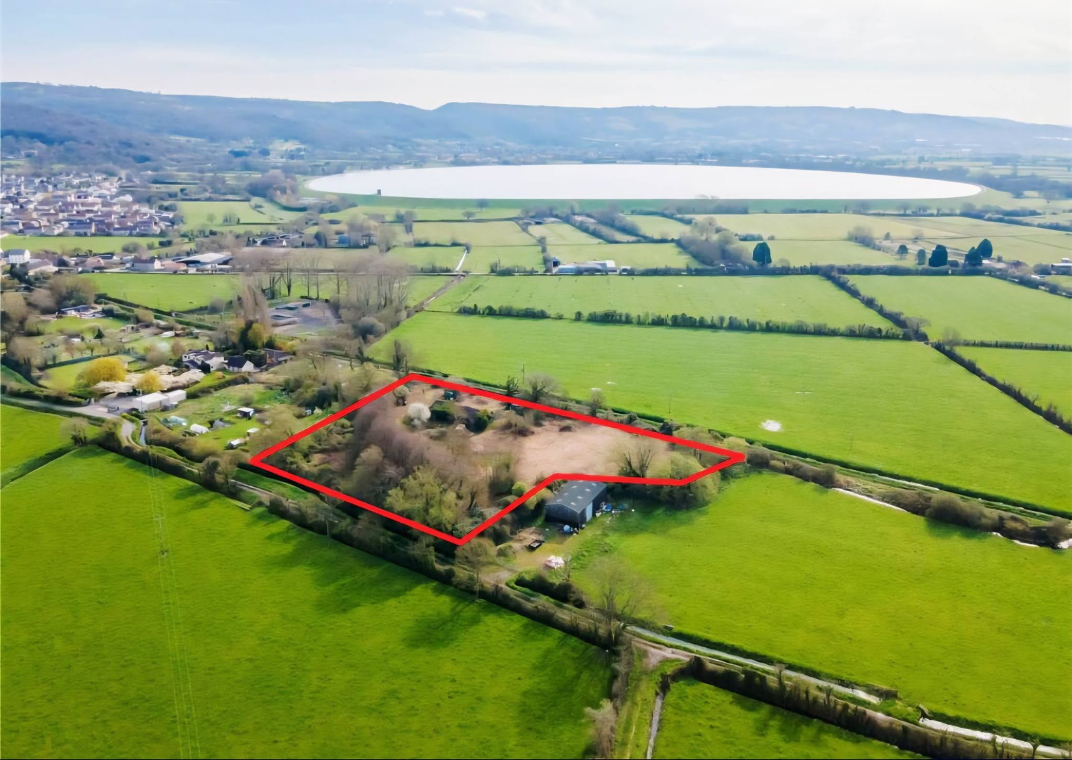 Land for Sale in the Axbridge, Somerset with recent full planning for 2 x Substantial stunning houses. - ListingImage 1