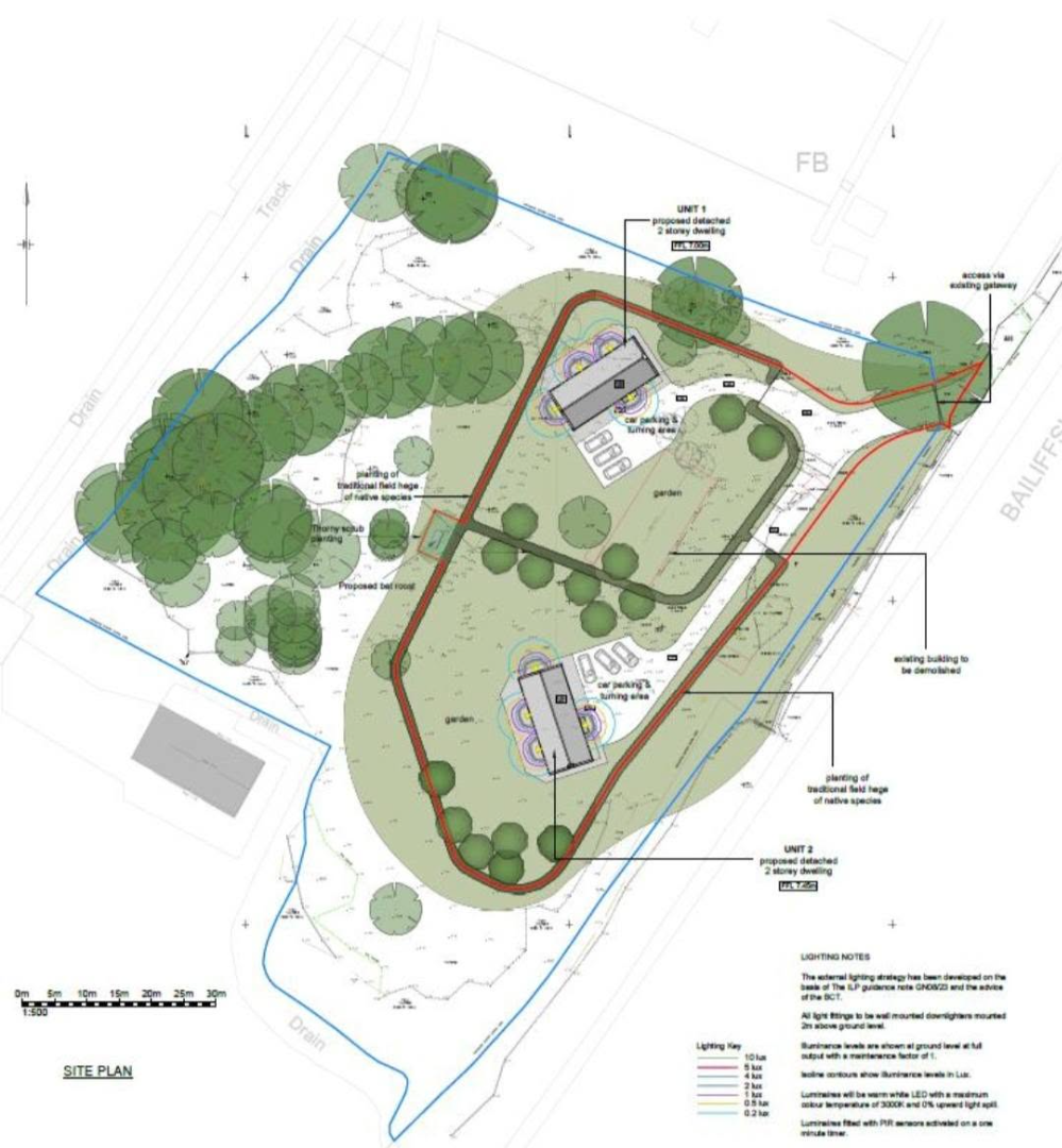 Land for Sale in the Axbridge, Somerset with recent full planning for 2 x Substantial stunning houses. - ListingImage 5