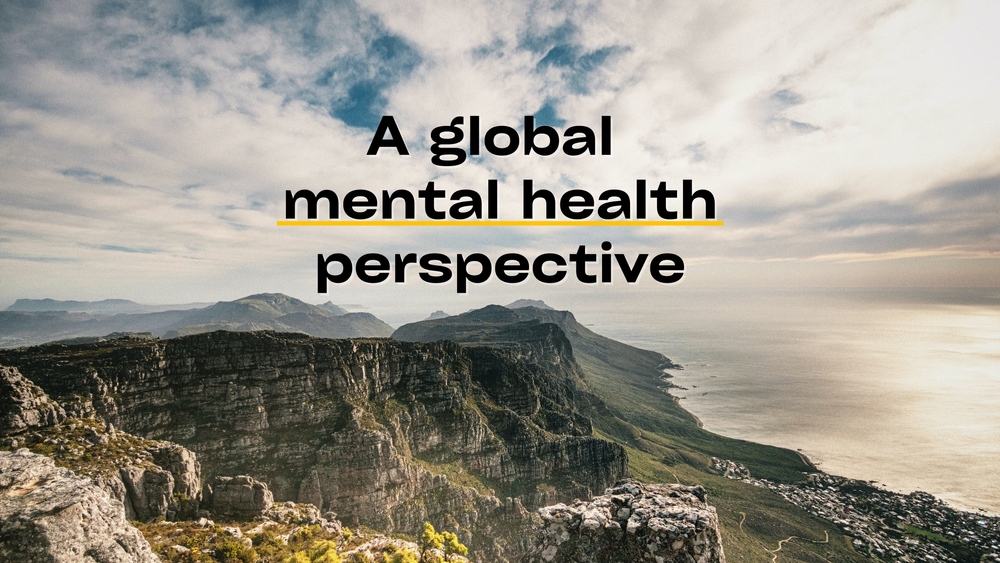 A global mental health perspective of the Landscaping report
