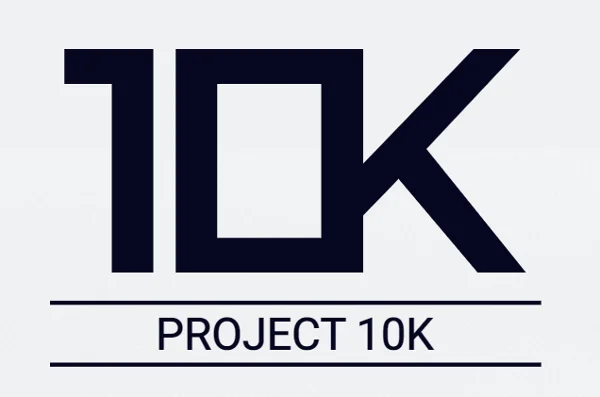 Project 10K logo