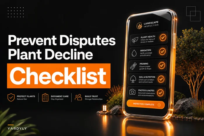 Avoid Scope Disputes on Plant Decline: Field Symptom Checklist, Mandatory Photos, and an Escalation Timeline for Landscapers