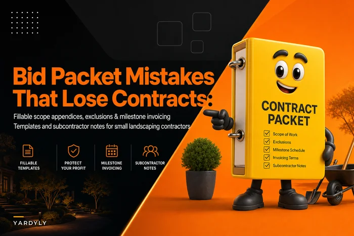 Commercial Bid Packet Mistakes That Lose Contracts: Scope Appendices, Exclusions, and Milestone Terms for Small Contractors