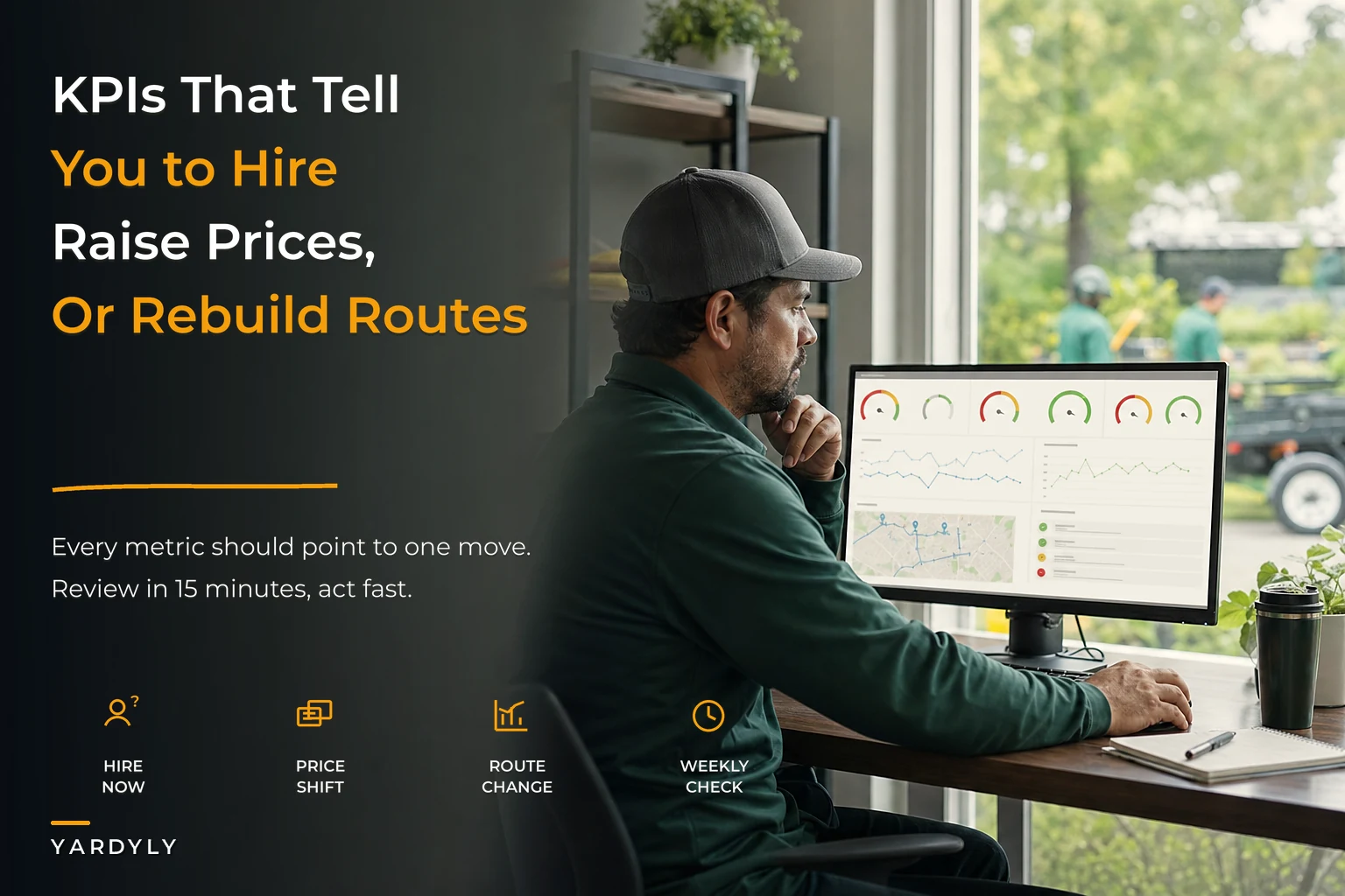 Decision‑Mapped KPIs for Landscaping: Metrics that Trigger Hiring, Pricing, and Routing