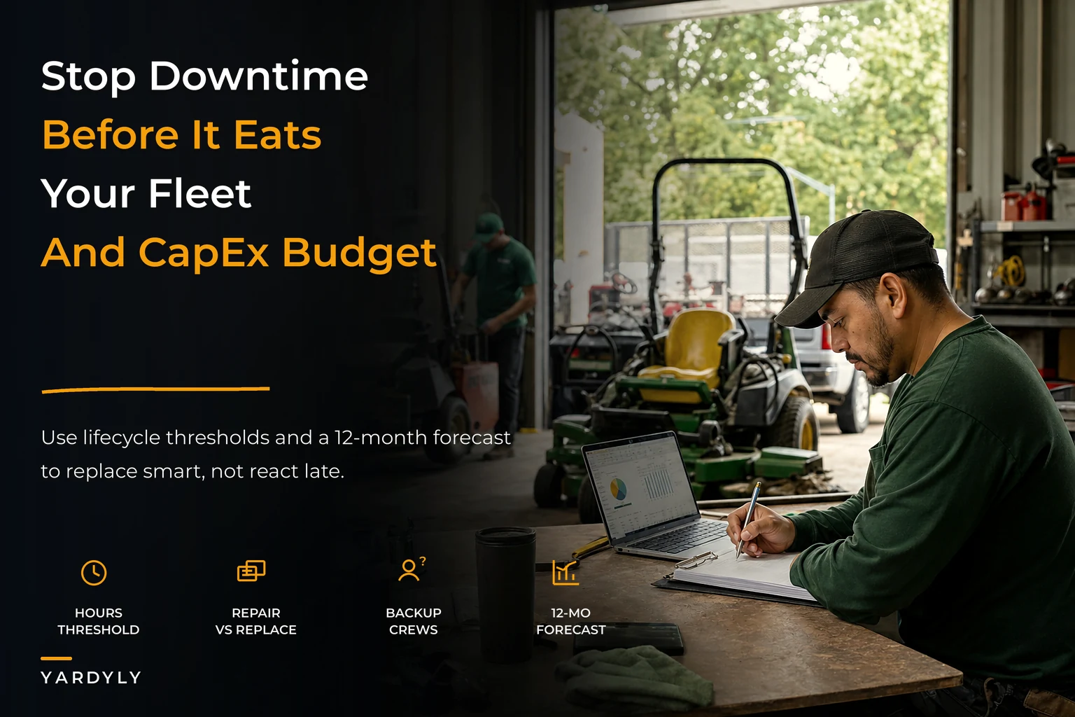 Reduce Downtime and CapEx Surprises: Equipment Lifecycle Thresholds and a 12‑Month CapEx Forecast for Landscapers