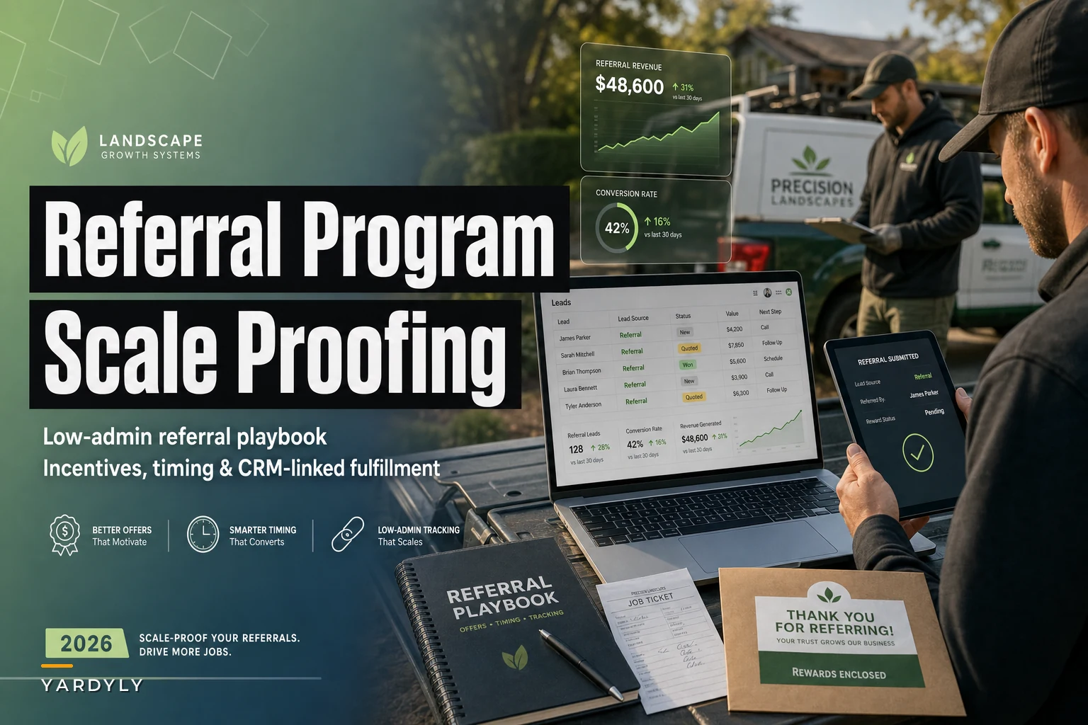 Referral Program Mistakes That Kill Scale: Offers, Timing, and Low‑Admin Tracking for Landscapers