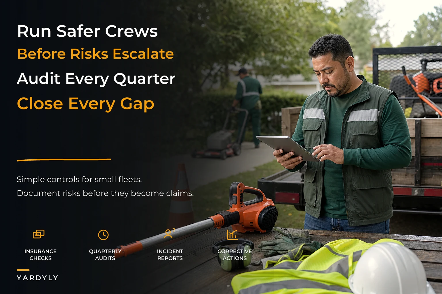 Run Safer Crews: A Practical Risk & Compliance Framework for Small Landscapers