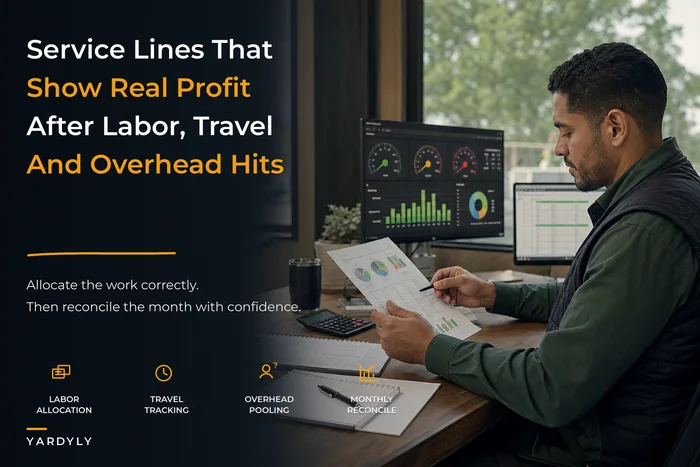 Service‑Line Profitability for Landscapers: A Time‑Allocated P&L System with Dashboard Triggers