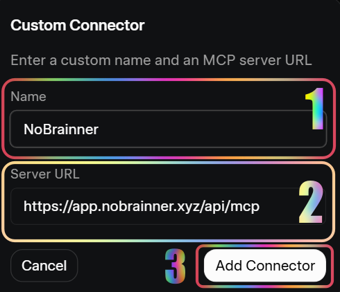 Grok MCP connector tutorial step 3