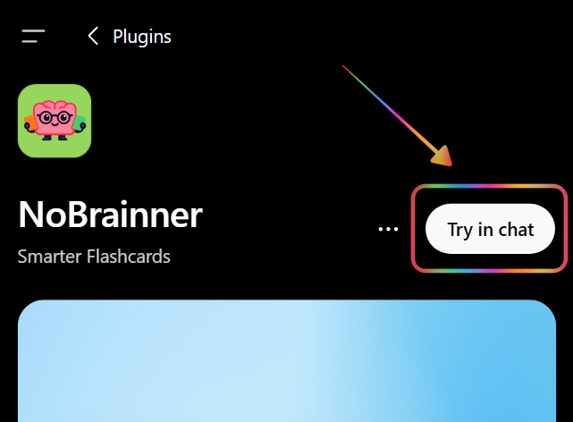 ChatGPT plugin tutorial step 6