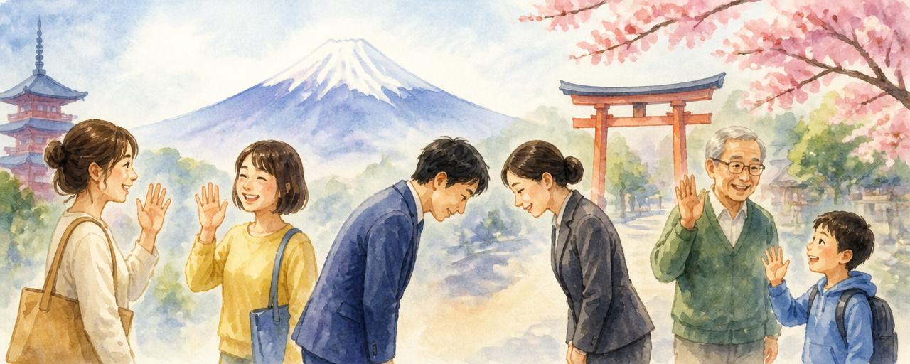 5 Common Greetings in Japan