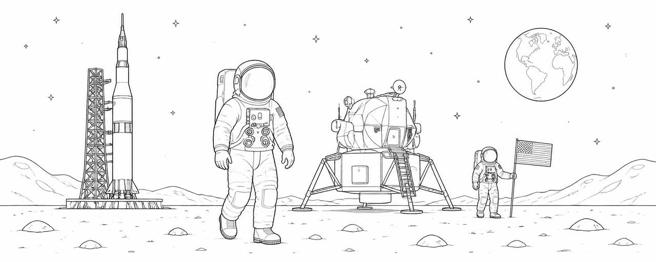The 1969 Moon Landing