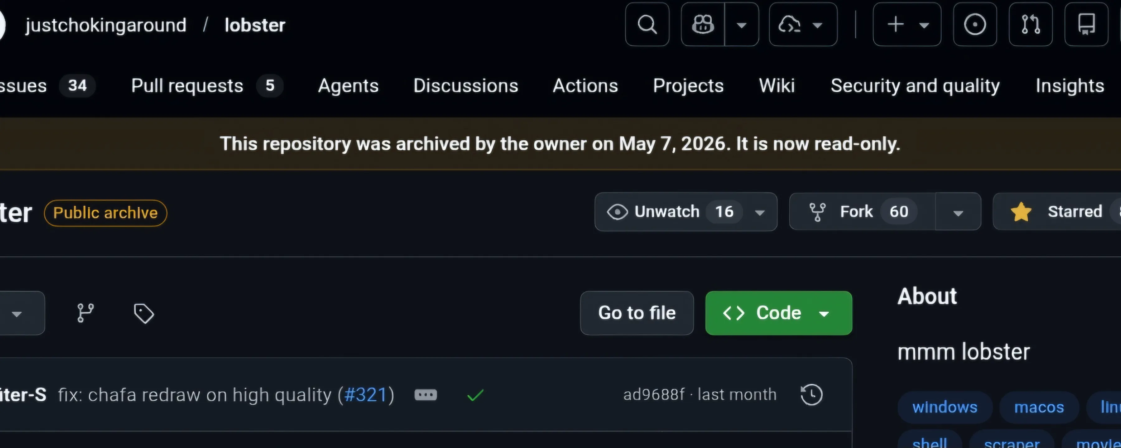 Lobster GitHub Repo