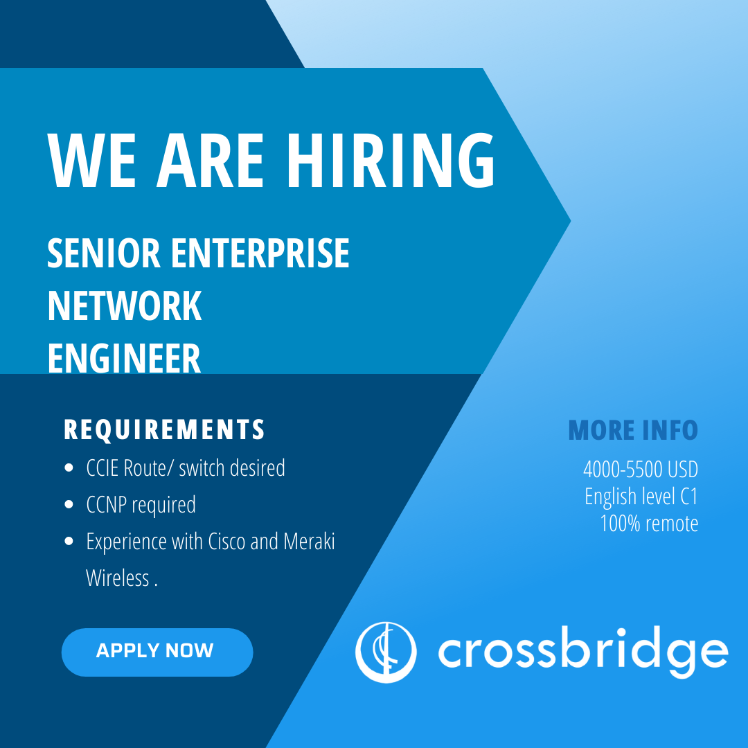 Senior Enterprise Network Engineer II