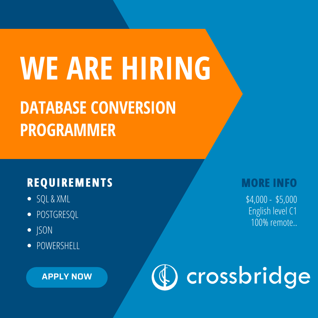 Database Conversion Programmer