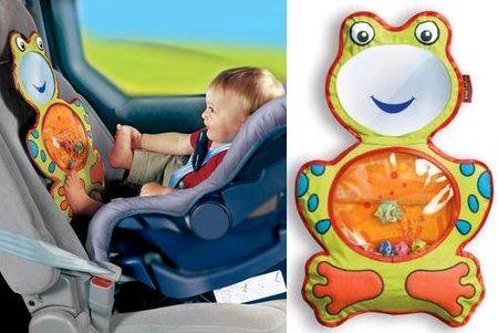 miroir et jeu pour bebe en voiture