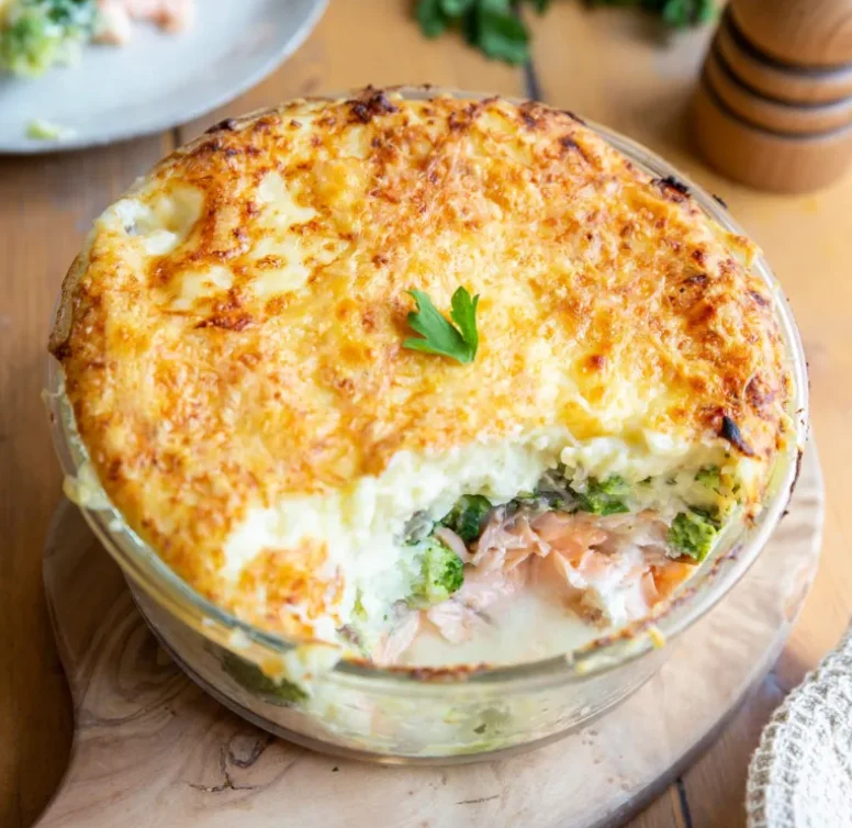 Parmentier de poisson, plat du jour à L’Instant Présent Mulhouse