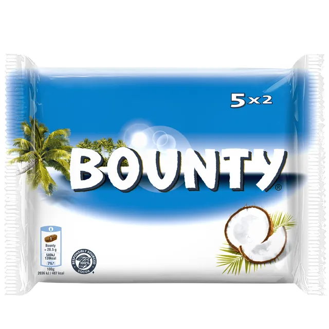 Bounty 5 šokoladiniai batonėliai