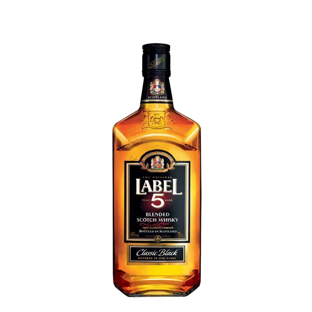 Viskis LABEL 5 Classic Black Blended Scotch Whisky 40% 0,7L